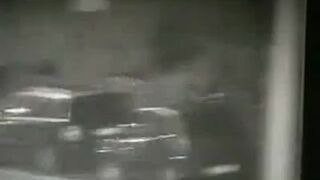 Skuterem po chodniku, po pijanemu do pubu