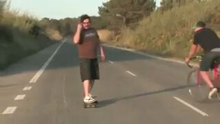 Jak zatrzymać się na longboardzie?