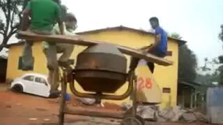 Karuzela na betoniarce