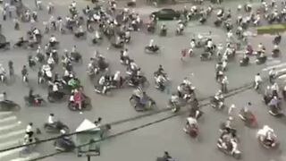 Godziny szczytu w Wietnamie