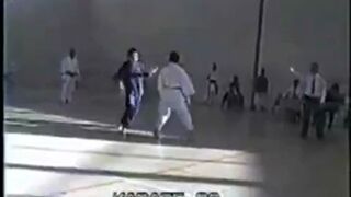 Sędzia znokautował zawodnika karate