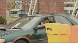 Ukryta kamera chowająca się karta parkingowa