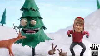 Donek i Choinka, horror w lesie.