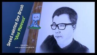 Speed painting "Vlog Mateusz" Dry Brush