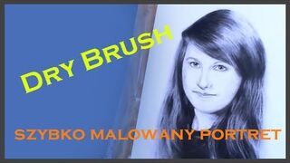 Dry Brush szybko malowany portret by NnL