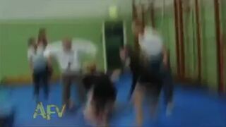 Kilka gimnastycznych wypadków