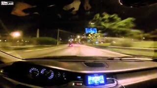 Gość który myślał że jedzie szybko