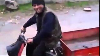 Skuter i Ghost Rider