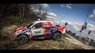 Adam Małysz jako taksówkarz