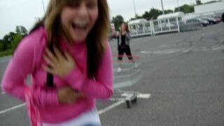 3 debilki i wózek z Carrefoura