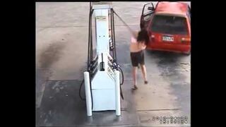 Wpadka podczas kradzieży paliwa - ROSJA