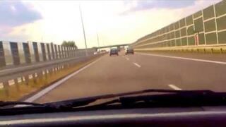 Jazda Daewoo Tico za 700zł -  130-160km/h całą trasą S17