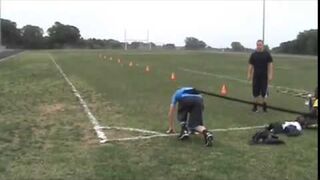 Trening z gumą na setkę