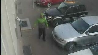 Poszukiwany bandzior - piątek rano - 23 maja godz. 05:55 Gdańsk ul. Partyzantów 34