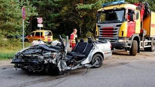 Accidents on the Roads. Compilation August 2014