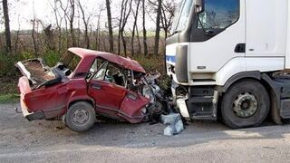 Accident on Russian roads