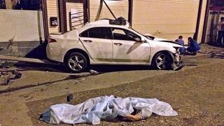 Russian car crashes 2014