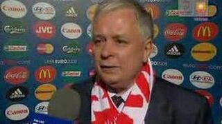 Pan Prezydent po meczu