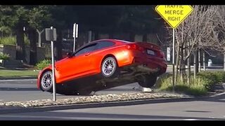 Chciał się popisać swoim BMW M4