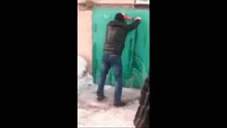 Otwieranie garażu po zimie