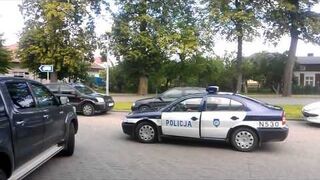 "Panie policjancie niech pan się ogarnie"