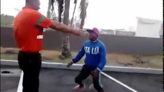 Mały, ale wariat. Nokaut!