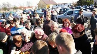 Bitwa polsko-polska o jabłka Grębów