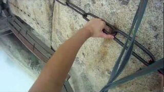 华山 Hua Shan Cliffiside Plank Walk with GoPro HD (Full 12 min)