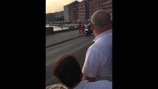 Papież Franciszek dostaje pizze