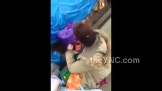 Suce przeszkadzało, że dziecko płacze...