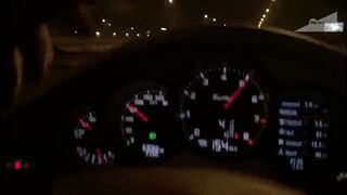 Pozdrowienia dla Bogusia z M3 - 300 km/h w porsche po Warszawie