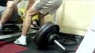 Nieudana próba wyciśnięcia rekordu 1x120kg