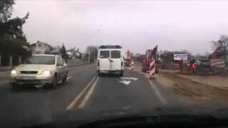 Samochód prawie się rozpad