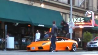 BMX'em po Lamborghini