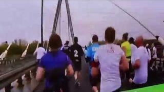 "Co Ty tutaj robisz na rowerze" wpadka reportera na maratonie