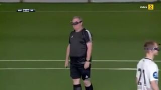 Nietypowy mecz piłki nożnej!